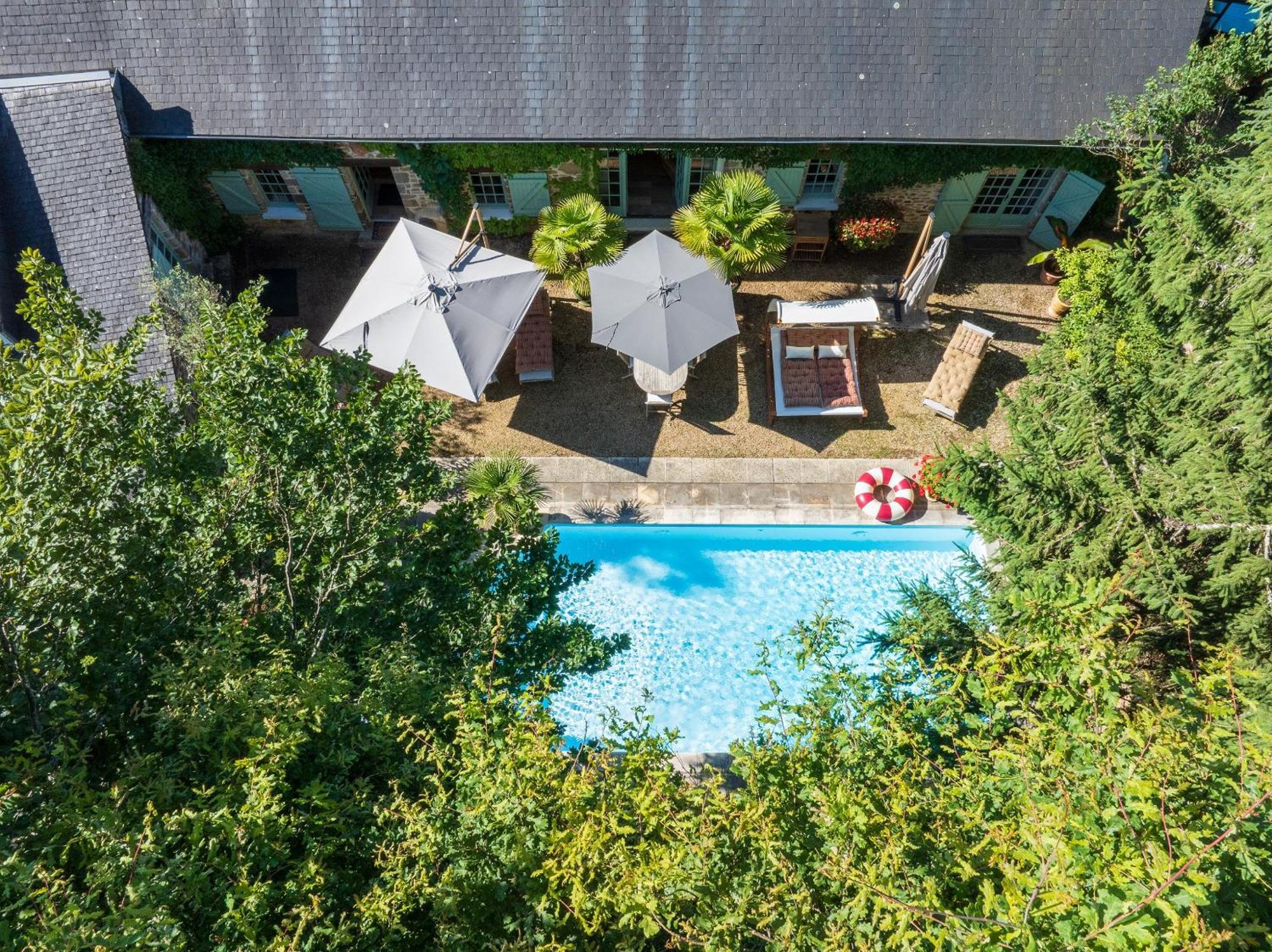 Maison D'Hotes Les Jardins Saint Eloi Le Lonzac Esterno foto